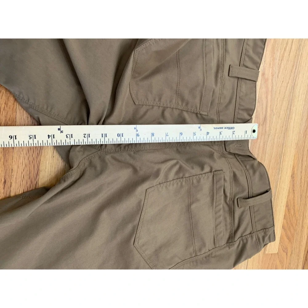 5.11 Tactical Men's Brown Utility Cargo L Work Pants Outdoor Hiking Straight Leg